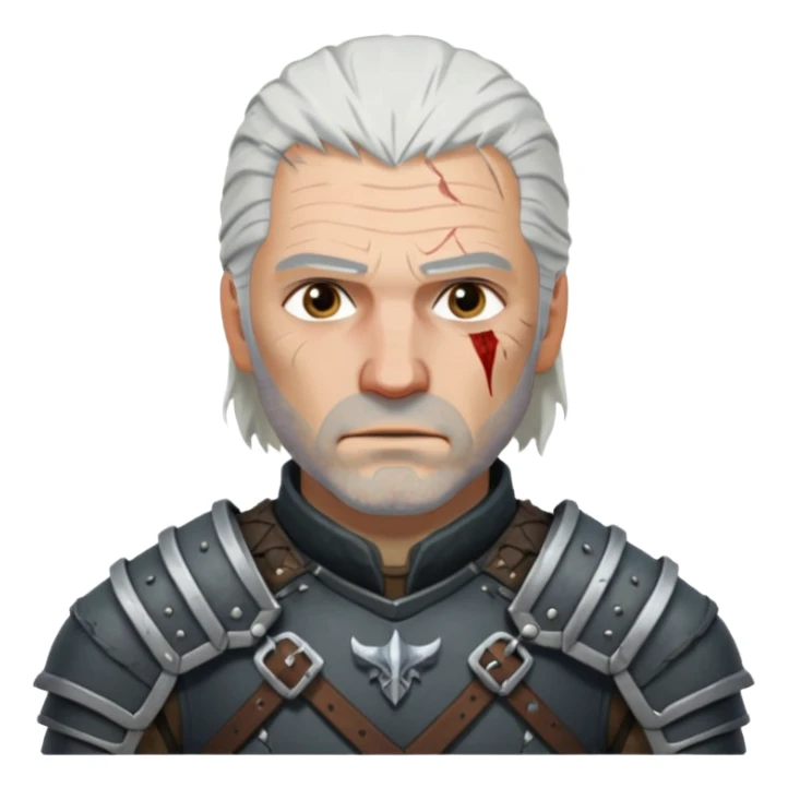 Geralt-of-Rivia from the movie  sticker