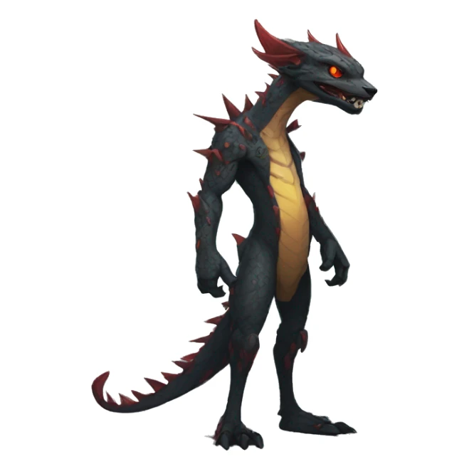 Cool Edgy Vernid species by LiLaiRa full body sticker
