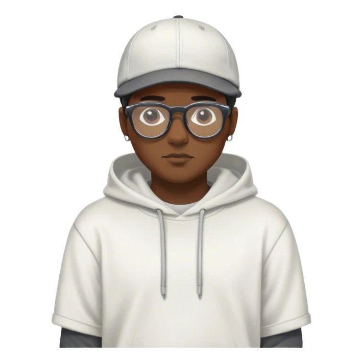 He often wore casual and slightly oversized streetwear, reflecting his laid-back yet stylish aesthetic. His outfits frequently featured hoodies, loose-fitting T-shirts, and baseball caps, sometimes paired with glasses.

His hairstyle was typically short and neatly styled, giving him a clean yet slightly edgy look. His overall vibe exuded confidence and a cool, introspective aura, matching his thoughtful and poetic rap style. His presence on stage was calm but impactful, often complemented by expressive hand gestures and a focused gaze. sticker