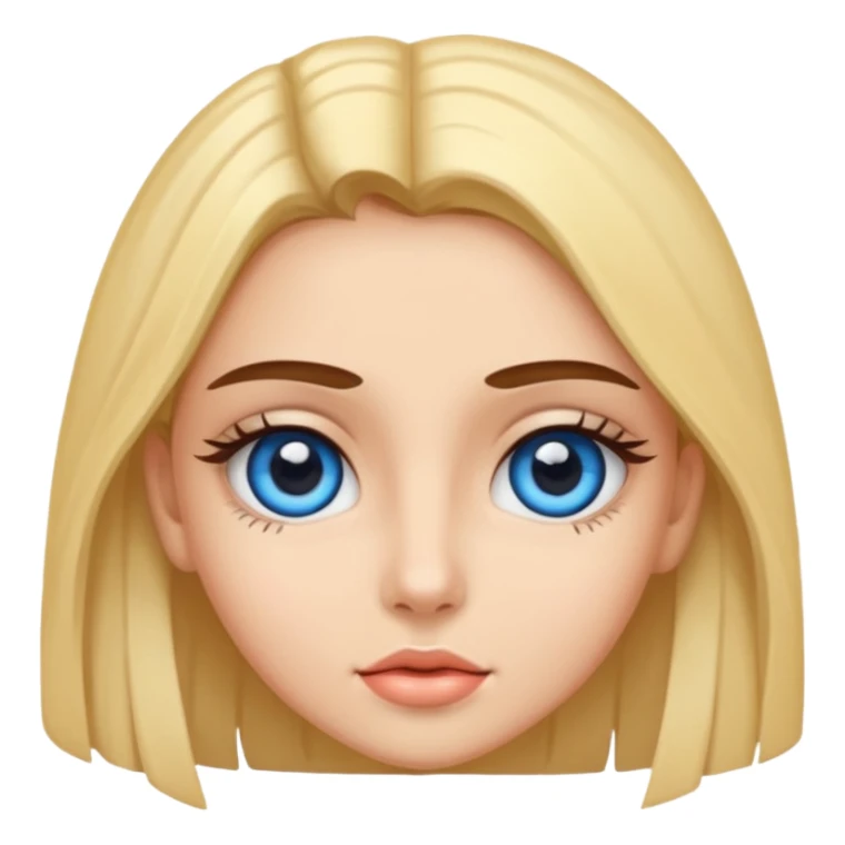 niñoadolescente de ojos azules besandose con una chica morena sticker