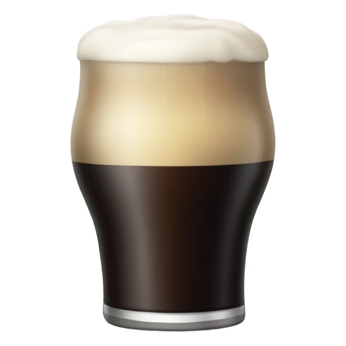 Pint of Guinness sticker