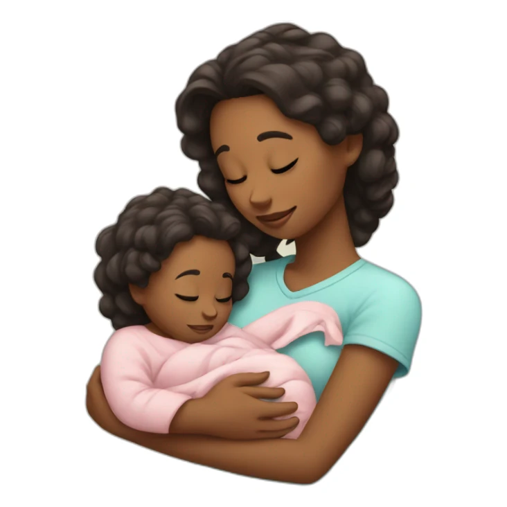 taking care of the baby sticker