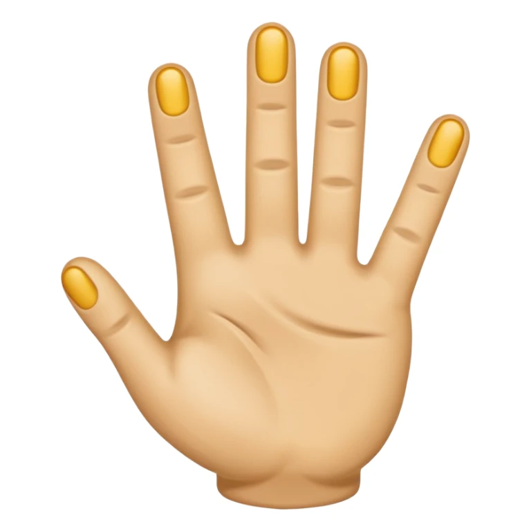Mache Emojis mit einer Hand die drei Finger zeigt  sticker