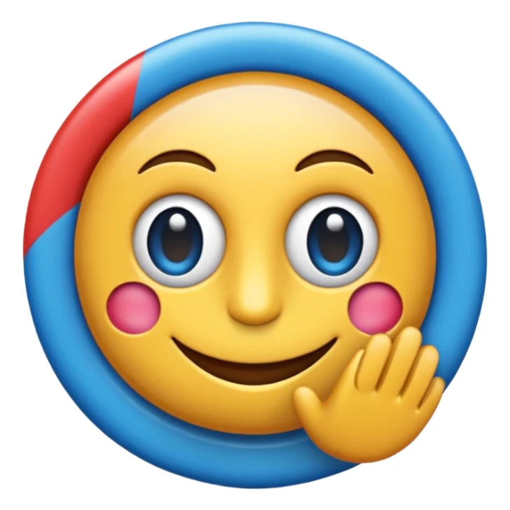 emoji de selo verificado do instagram, círculo azul, check branco no centro, estilo emoji oficial, fundo limpo, alta qualidade sticker