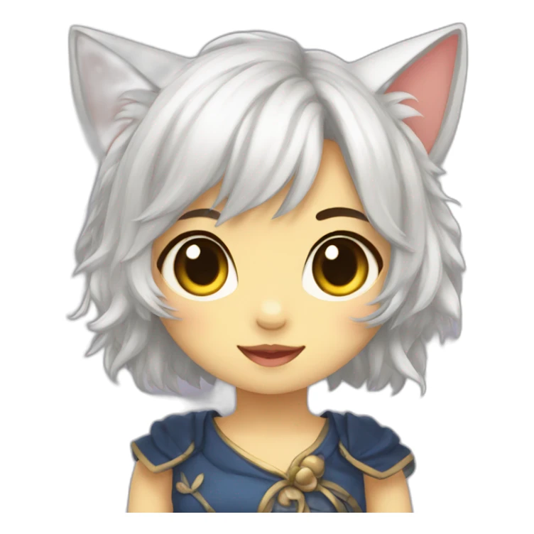 saphyrre Neko girl sticker