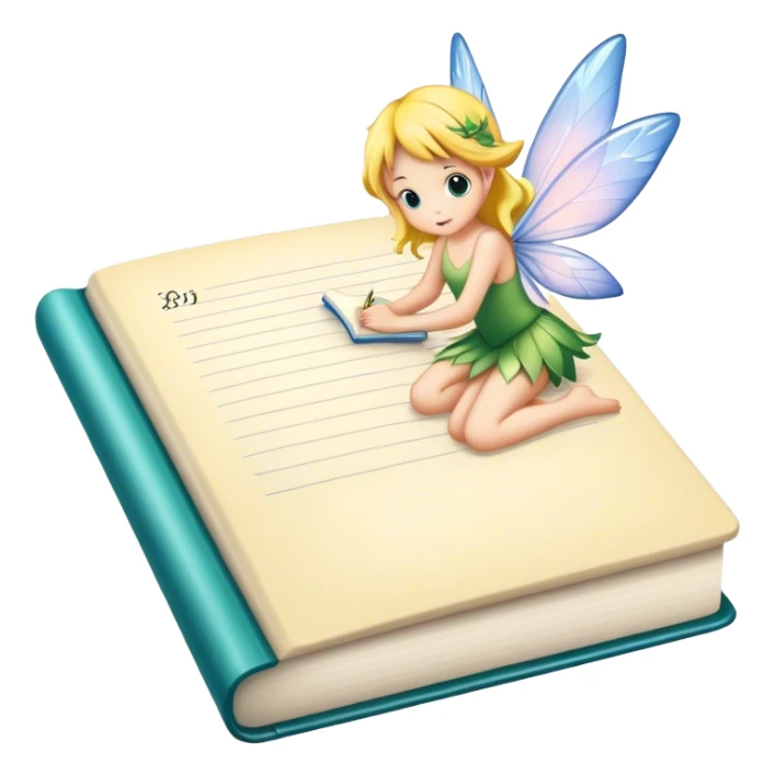 diary book belongs to fairy  sticker