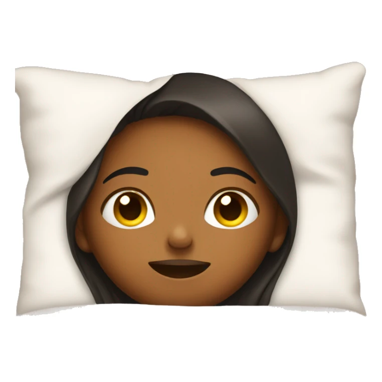 Girl laying in bed  sticker