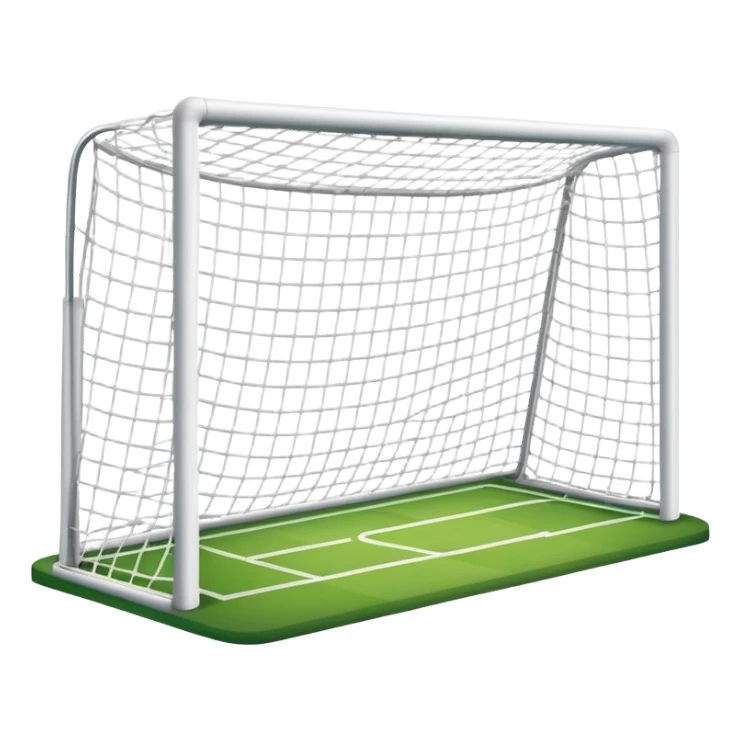 soccer goal, football goal sticker