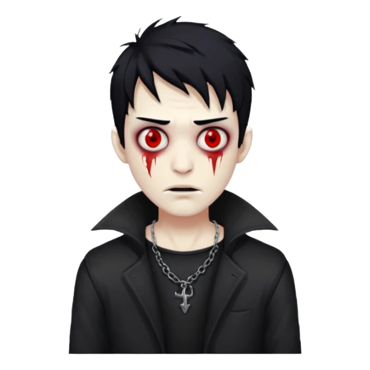 male ghoul (tokyo ghoul) sticker