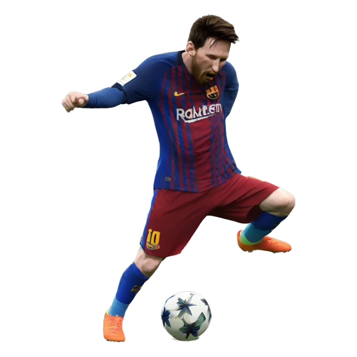 Messi dab sticker
