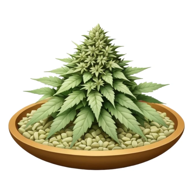 white color marijuana, no color sticker