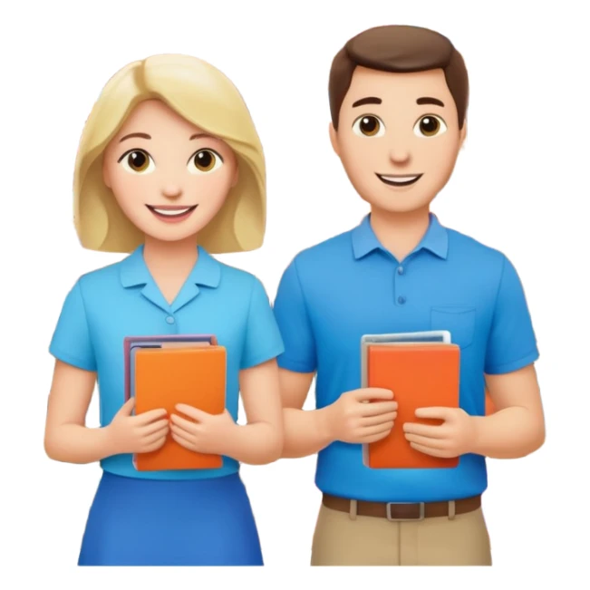 Duas Testemunha de jeová pregando com um display de revistas sticker