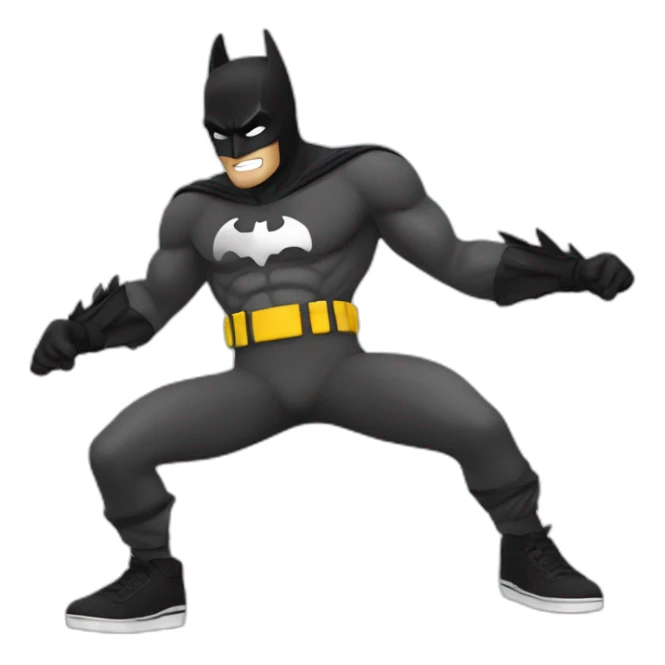 Batman qui fait du breakdance sticker