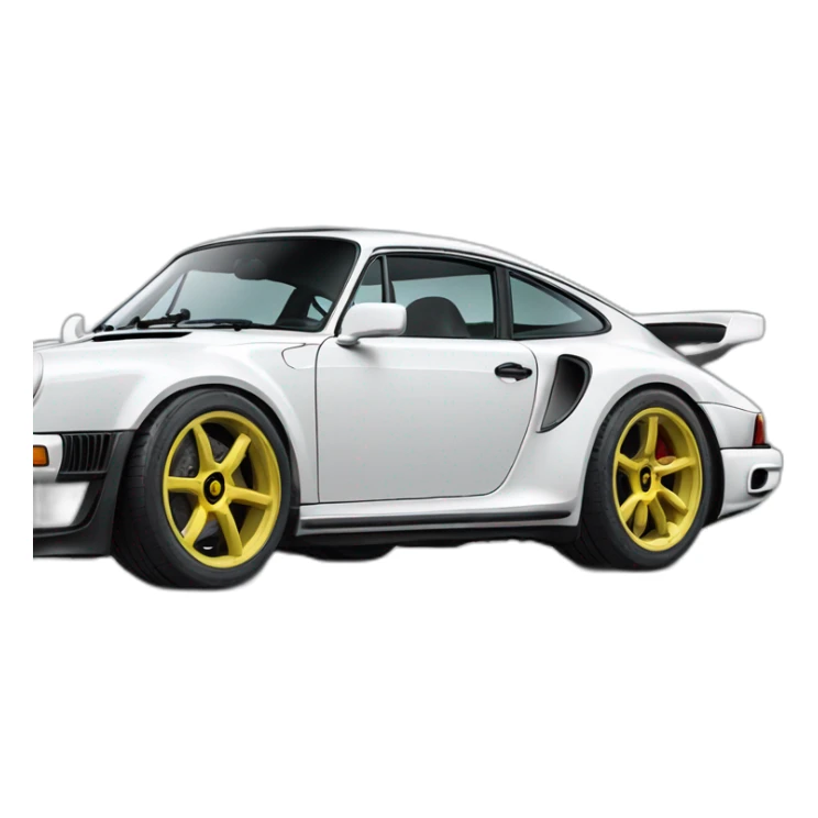 Porsche 911 turbo RS3 sticker