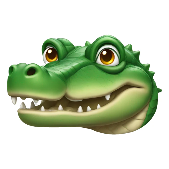 Very smart alligator sticker