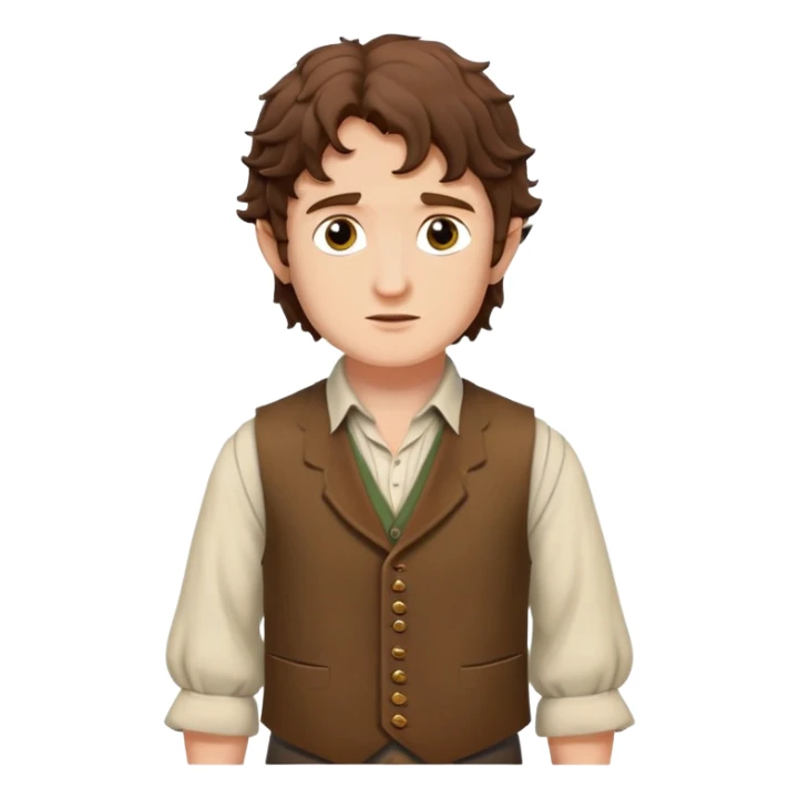 Frodo Baggins from The Lord of the Rings sticker