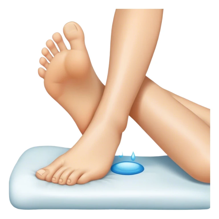 Foot massage sticker