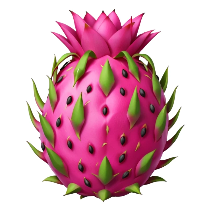 Dragonfruit emoji sticker