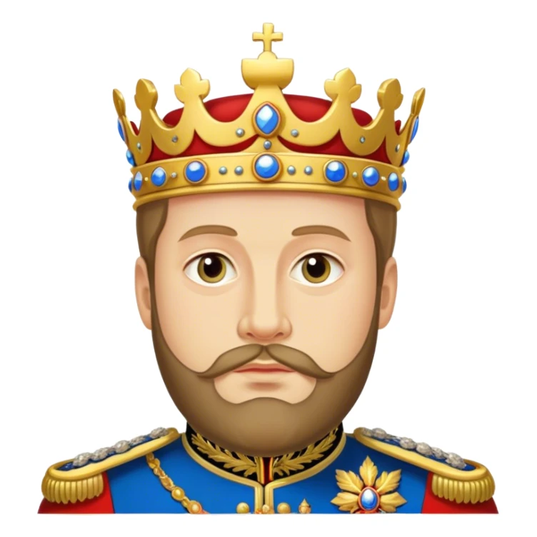 Tzar Alexander III of Russia  sticker