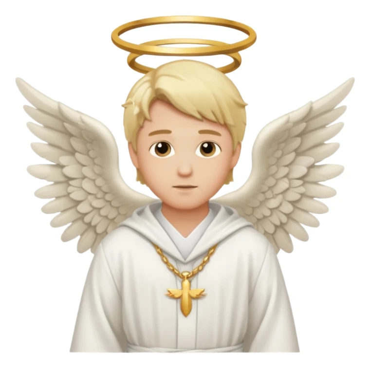  male angel wiwith wings sticker
