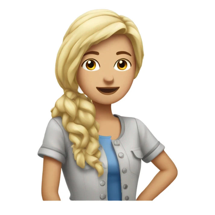 Relax Europe girl sticker