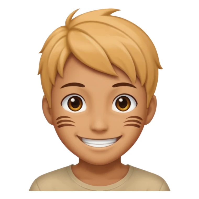 The luf from the anime anpice sticker