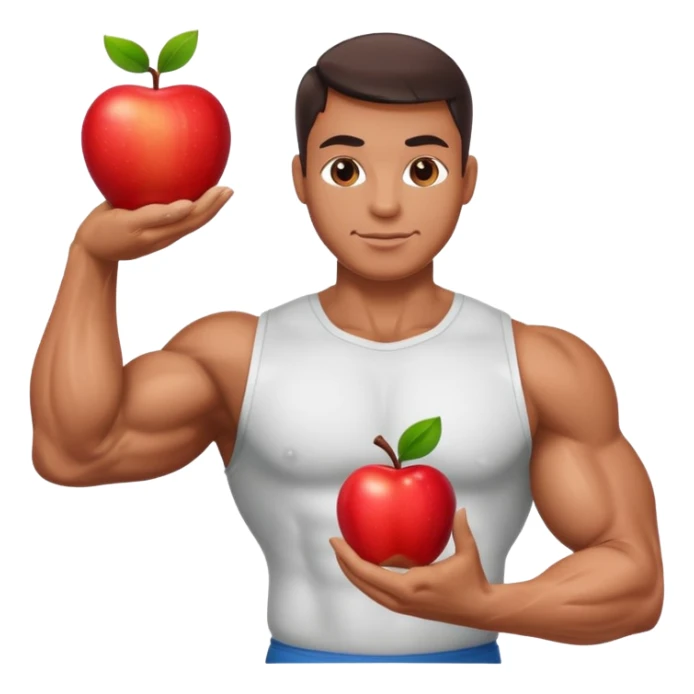 nutrition with a muslce  sticker