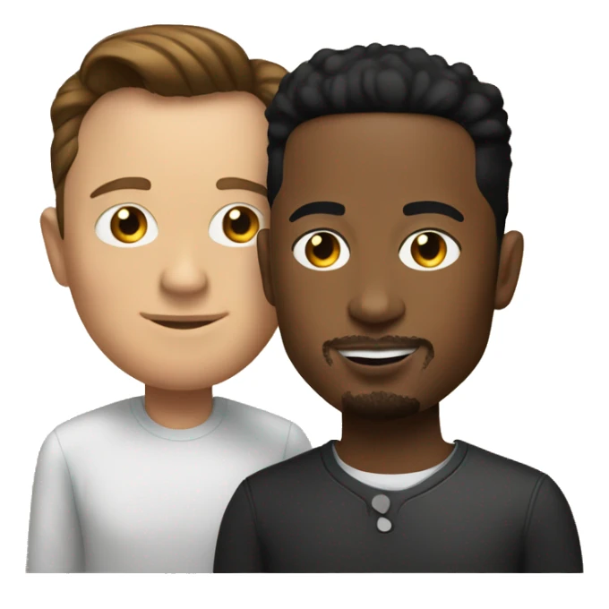 Elon Musk with a Black Man sticker