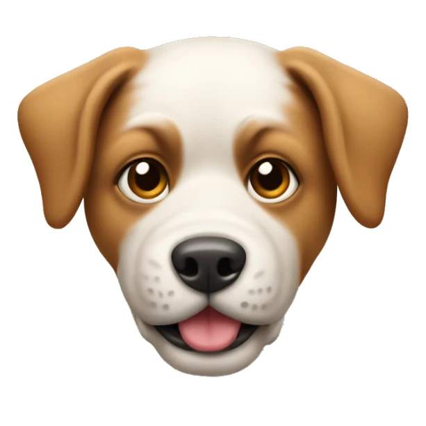 a dog in te shape of a baseball sticker