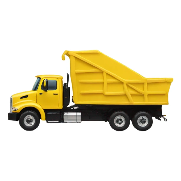 tonka truck painted yellow like a bird sticker