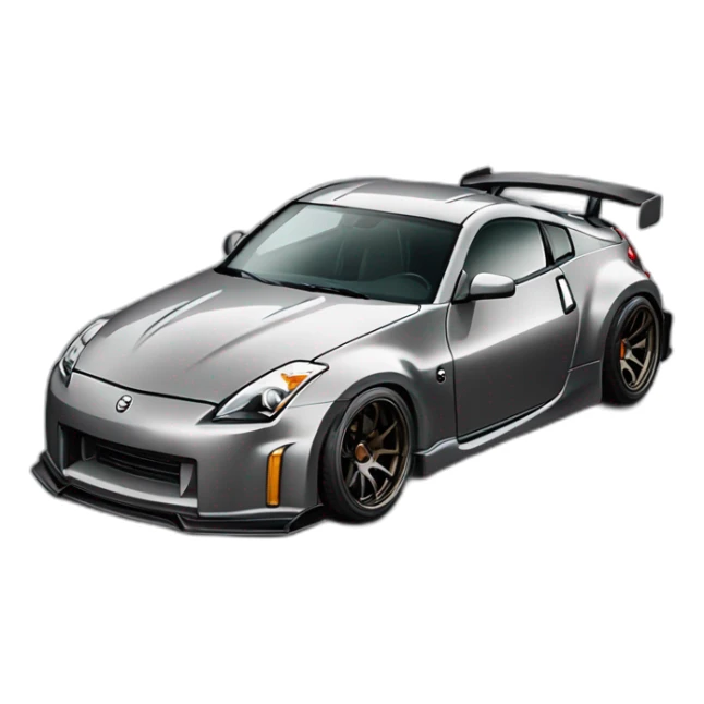 Nardo Grey nismo 350z drifting sticker