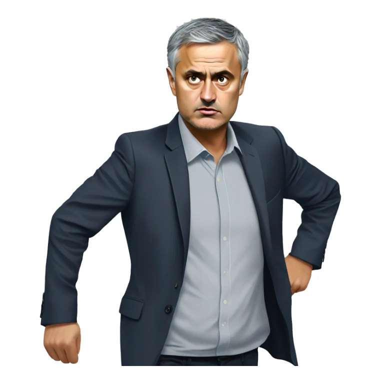 jose mourinho  showing you are done sticker