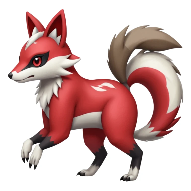 Meloetta-Obstagoon-Zangoose-Pokémon-Fakémon-fusion-hybrid-creature sticker