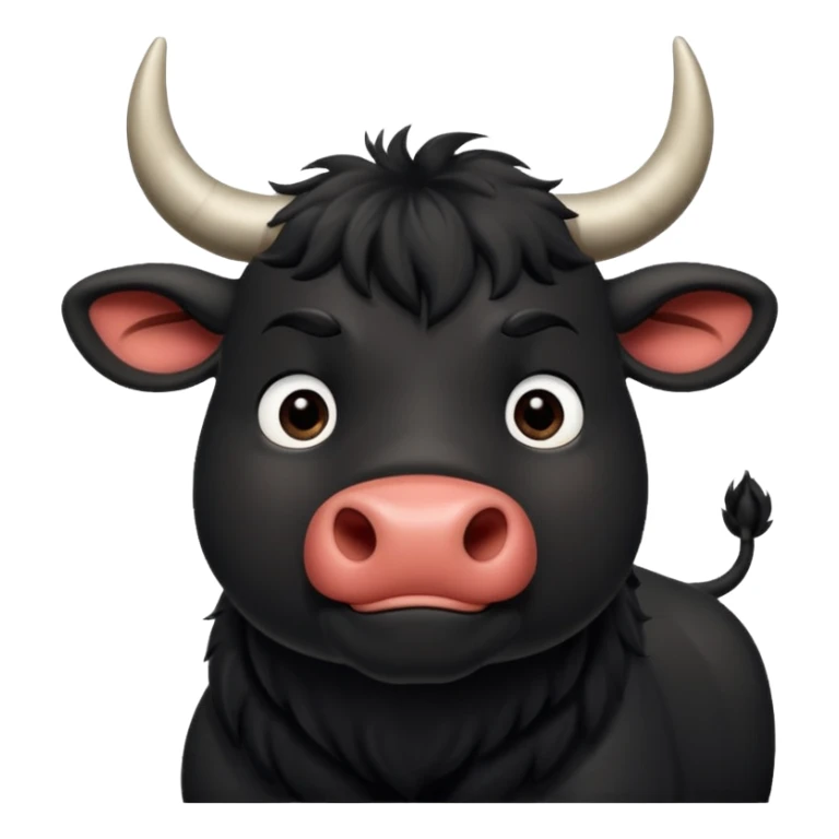 Ferdinand (black) from the Ferdinand disney movie sticker