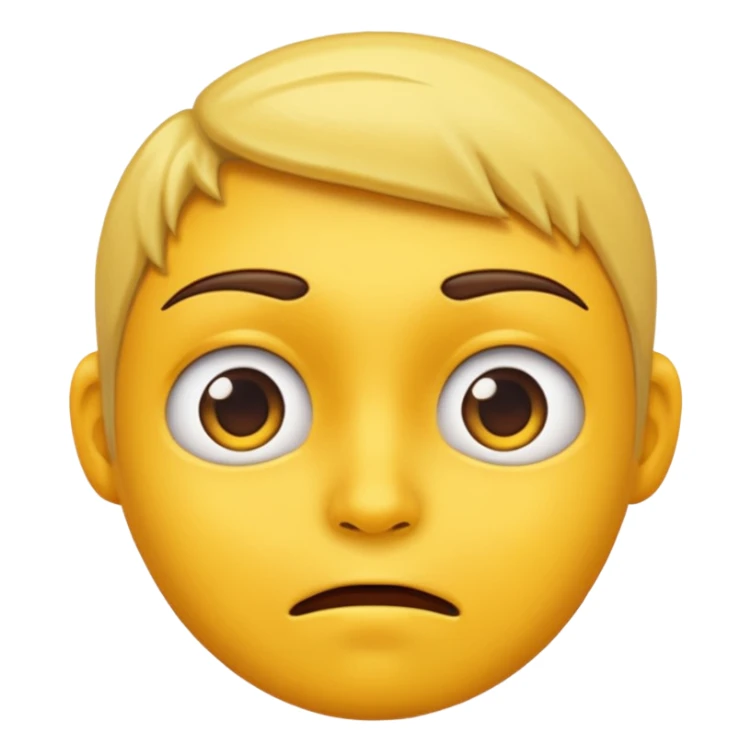 Crea la cara epica amarilla sticker