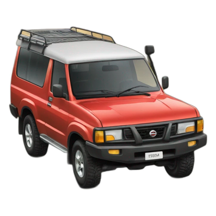 Nissan super safari sticker