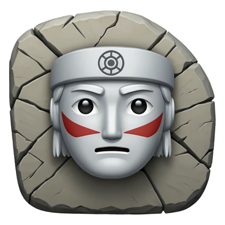 Hokage Rock in naruto flim sticker