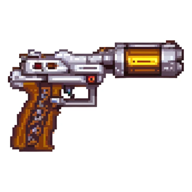 Star-Lord's element gun blaster from Guardians of the Galaxy sticker