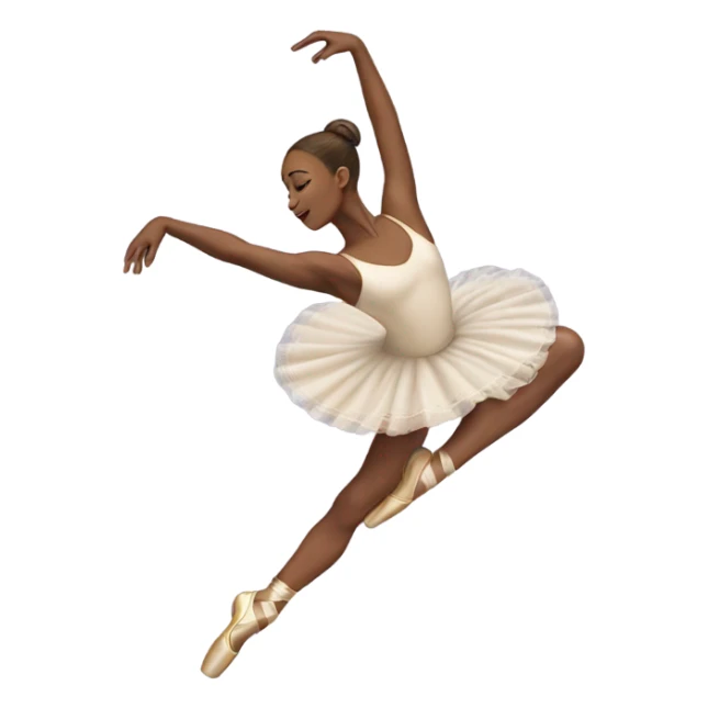 dancer on pointe sticker