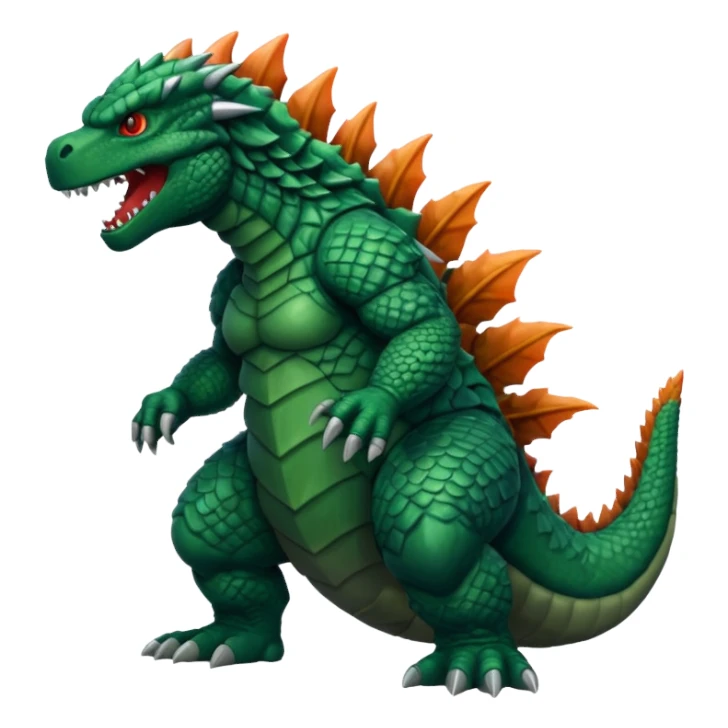 Godzilla sticker