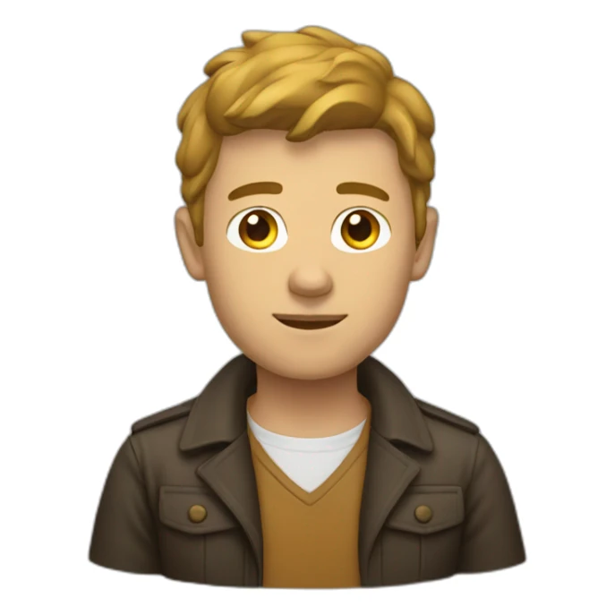 Homme brisé sticker