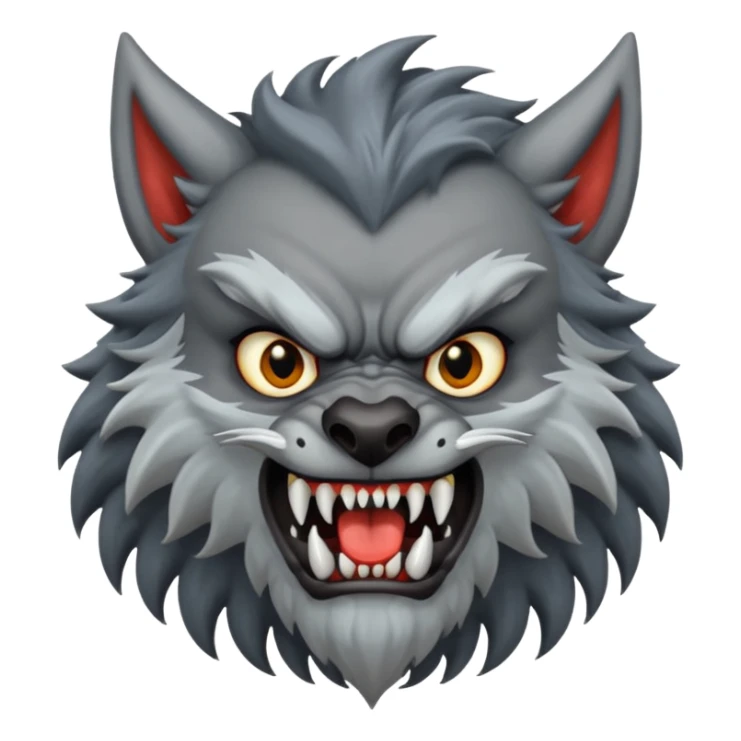 king of werewolf sticker