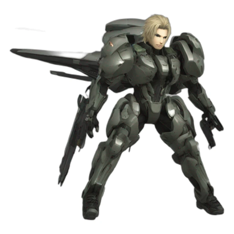 jetstream sam from metal gear rising sticker