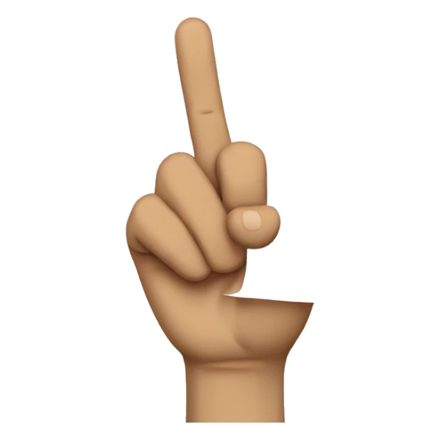 HAND POINTING AT A SHEET OF PAPER WITH WORDS ON IT sticker