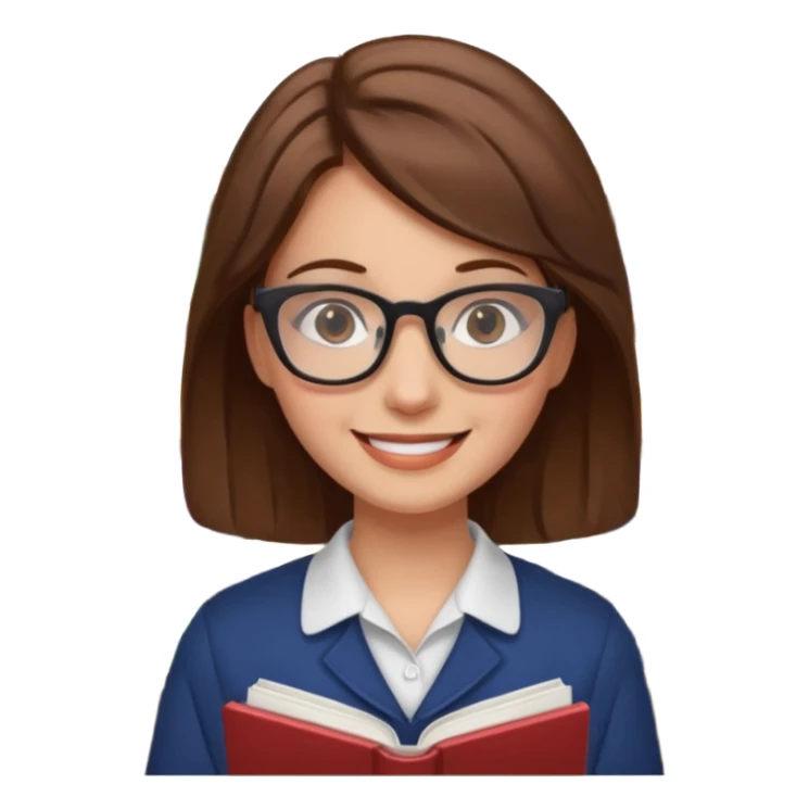 Bookstore Clerk woman sticker