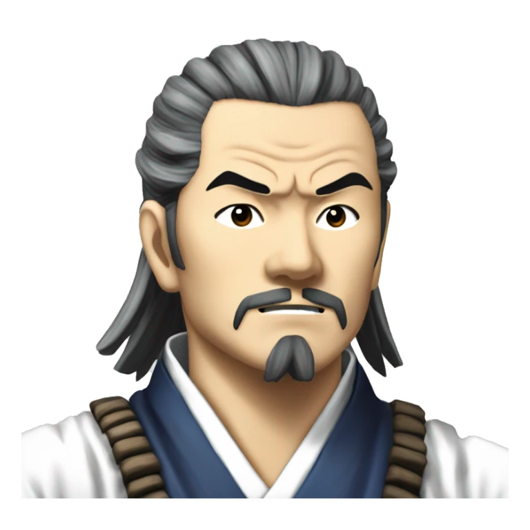 Miyamoto musashi dans le manga Vagabond sticker