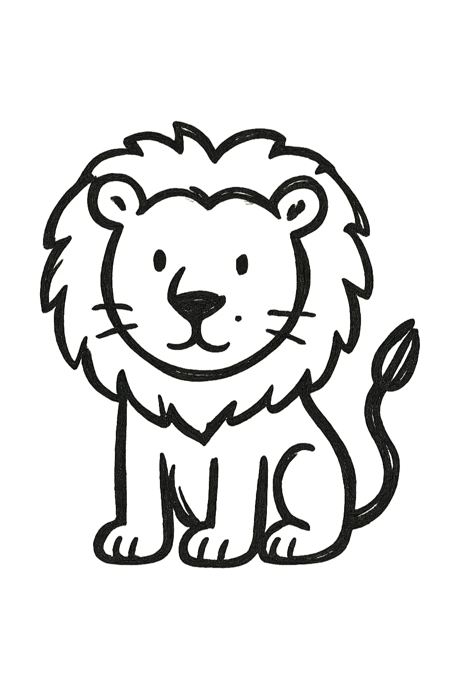 lion sticker