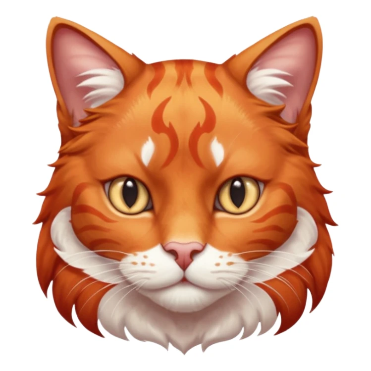 Constantin dagegen – obgleich sein Name für mich eine blaue Farbe trägt – wäre ein prachtvoller roter Kater mit weißer Marmorierung, starkem Knochenbau und halblangem Fell. Sein Blick strahlte Sanftmut und innere Standhaftigkeit aus, als könne ihn nichts auf der Welt erschüttern. sticker