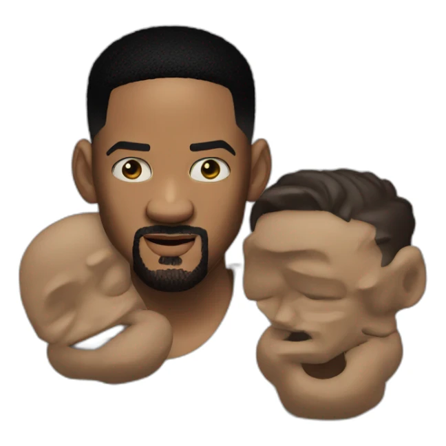 will smith witt hearts in his eyes sticker