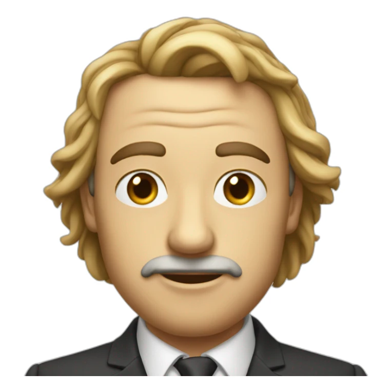 Monsieur qui fait un tabe sticker